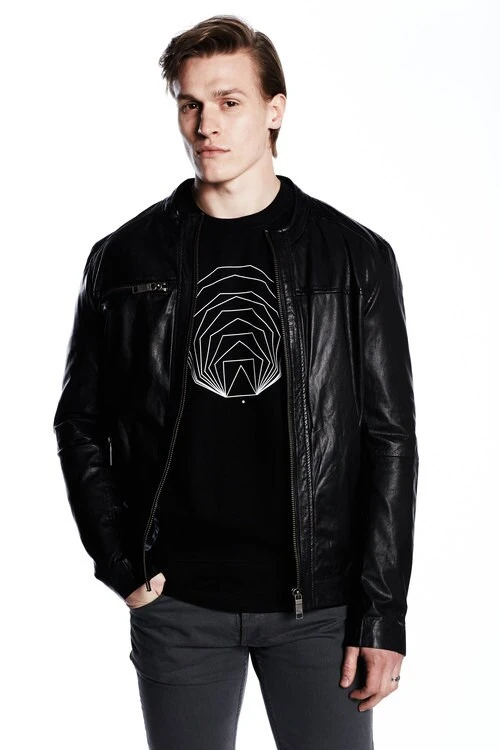 Black Geometric Sweatshirt, Sacred Geometry Jumper, Organic Cotton Sweater, Math Print Shirt, Black Graphic Sweatshirt 7 Black Geometric Sweatshirt, Sacred Geometry Jumper, Organic Cotton Sweater, Math Print Shirt, Black Graphic Sweatshirt - Image 7