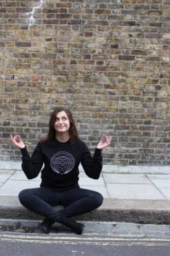 Black Geometric Sweatshirt, Sacred Geometry Jumper, Organic Cotton Sweater, Math Print Shirt, Black Graphic Sweatshirt 16 Black Geometric Sweatshirt, Sacred Geometry Jumper, Organic Cotton Sweater, Math Print Shirt, Black Graphic Sweatshirt -Fashion Clothing Store il fullxfull.1092028404 9hng