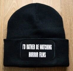 I'd Rather Be Watching Horror Films Beanie Hat - Horror Beanie Hat - Horror - Beanie Hat - Unisex Beanie Hat - Winter Hat