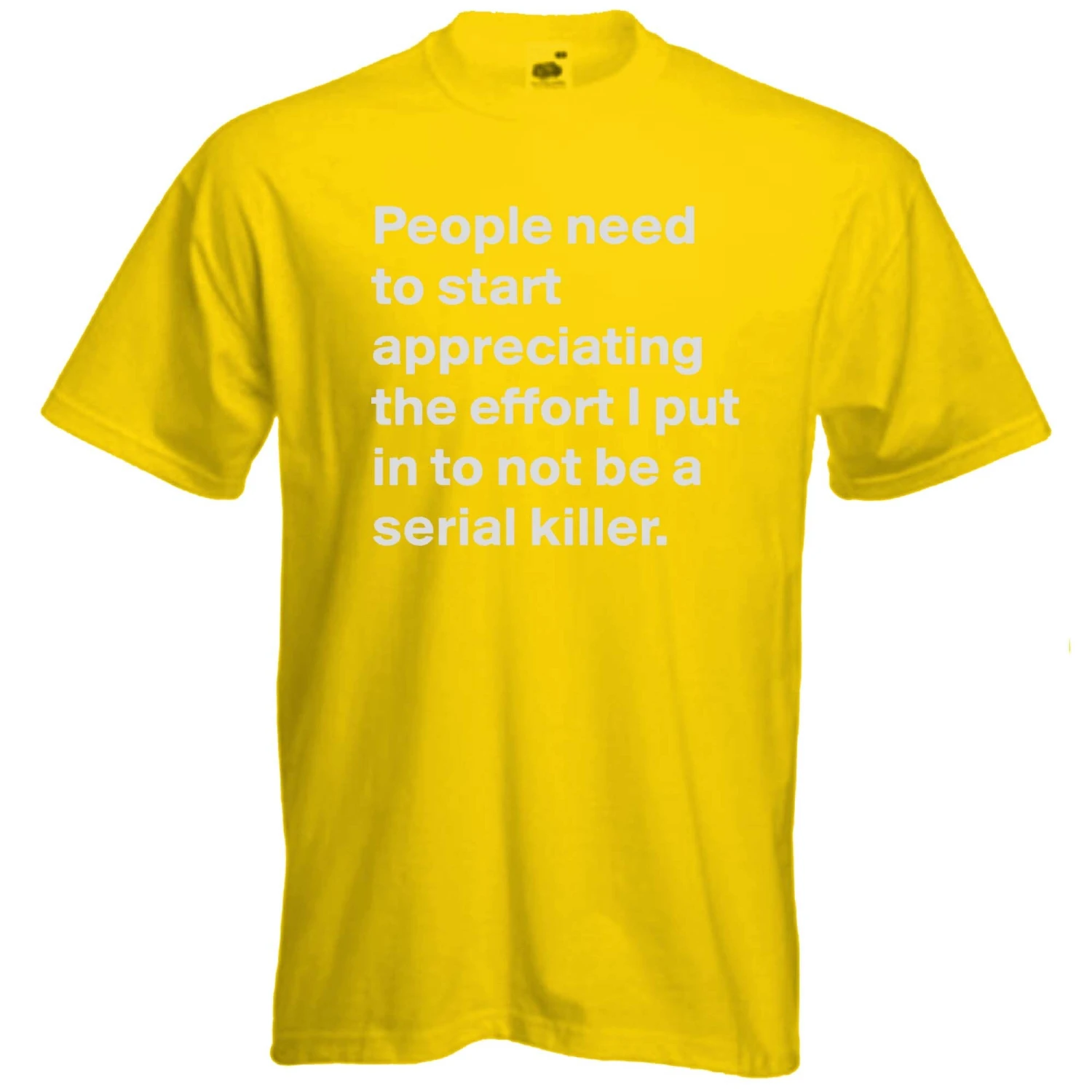 Serial Killer Tshirt-slogan Tee-funny Tshirt-quote T-festival Tshirt-beachwear-slogan Tee-statement Tshirt-mens Short Sleeved Tee- 2 Serial Killer Tshirt-slogan Tee-funny Tshirt-quote T-festival Tshirt-beachwear-slogan Tee-statement Tshirt-mens Short Sleeved Tee- - Image 2