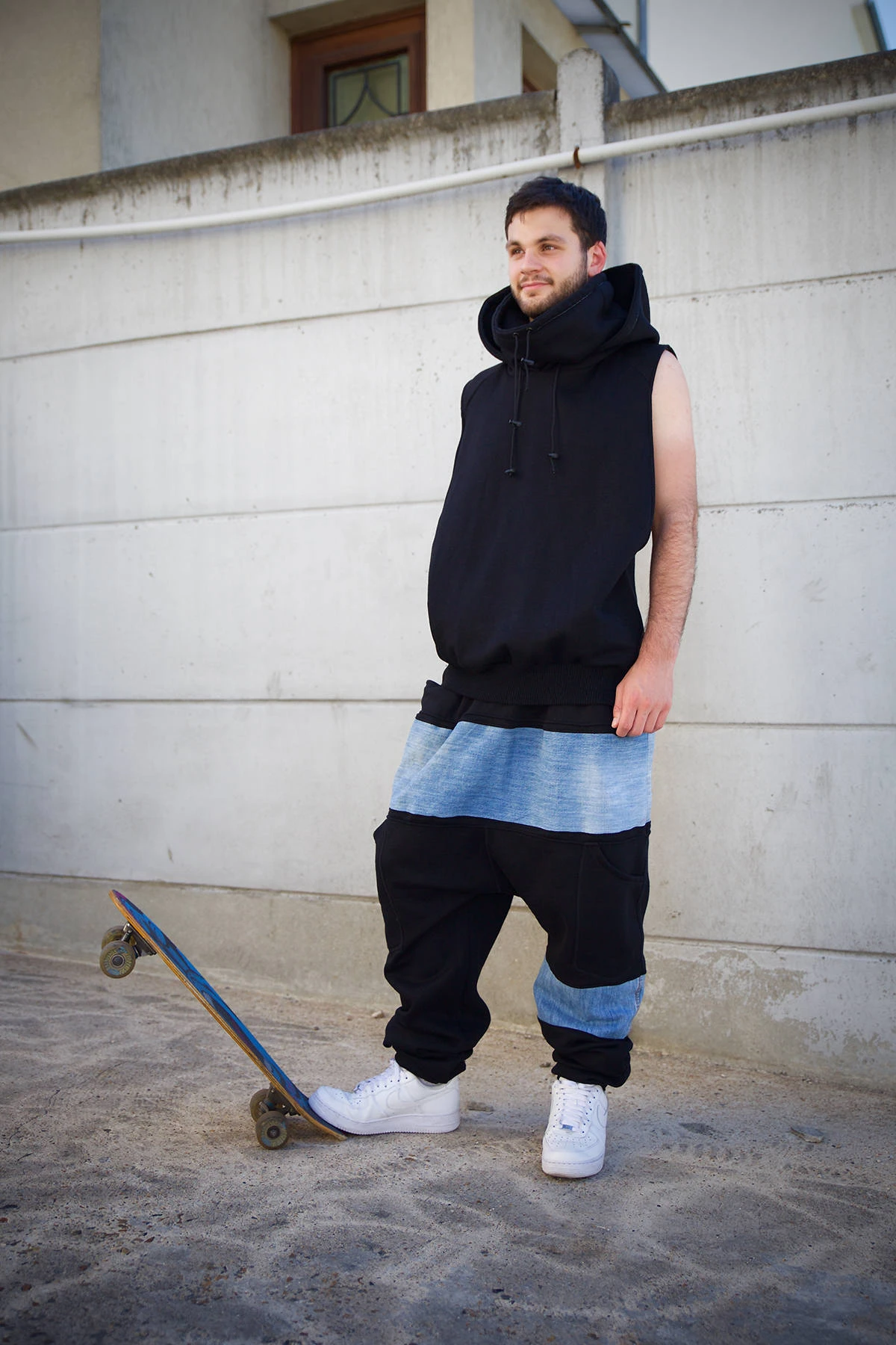 Large Pant Jogging Jeans Baggy VAGABOMBE- Hip Hop - Street Wear - Underground - Training - Parkour 2 Large Pant Jogging Jeans Baggy VAGABOMBE- Hip Hop - Street Wear - Underground - Training - Parkour - Image 2