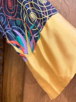 Vintage 1920’s / 1930’s Multi-Color Swirl & Yellow Rayon Sumptuous Robe, Vintage Clothing, Vintage Robes, 1920s Pajamas, 1930s Pajamas 9 Vintage 1920’s / 1930’s Multi-Color Swirl & Yellow Rayon Sumptuous Robe, Vintage Clothing, Vintage Robes, 1920s Pajamas, 1930s Pajamas -Fashion Clothing Store il fullxfull.1956415386 7muo