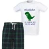 Uncle Dinosaur Pyjamas Men's PJ's Shorts Pyjamas Fathers Day