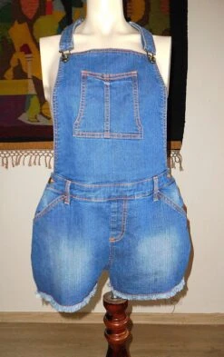 Jeans Coverall Short/John Baner Jeanswear/Cotton/Free Shipping -Fashion Clothing Store il fullxfull.2478890162 qqzb