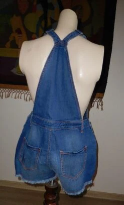 Jeans Coverall Short/John Baner Jeanswear/Cotton/Free Shipping -Fashion Clothing Store il fullxfull.2478890276 8wxe