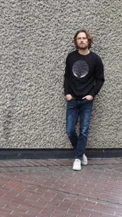 Black Geometric Sweatshirt, Sacred Geometry Jumper, Organic Cotton Sweater, Math Print Shirt, Black Graphic Sweatshirt 11 Black Geometric Sweatshirt, Sacred Geometry Jumper, Organic Cotton Sweater, Math Print Shirt, Black Graphic Sweatshirt -Fashion Clothing Store il fullxfull.2502066312 krq2