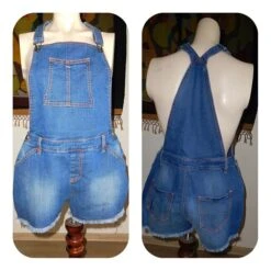 Jeans Coverall Short/John Baner Jeanswear/Cotton/Free Shipping