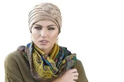 Primrose - Chemo Hats- These Headwears Are Specifically Designed For Cancer Patients Lightweight Cotton, Size (Average - Small)