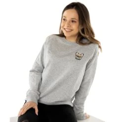 French Bulldog Small Embroidered Sweater. Dog, Frenchie, Dog Lover, Sweatshirt, Hoodie, Jumper, Cute, Novelty, Jumper -Fashion Clothing Store il fullxfull.3023516438 csf2