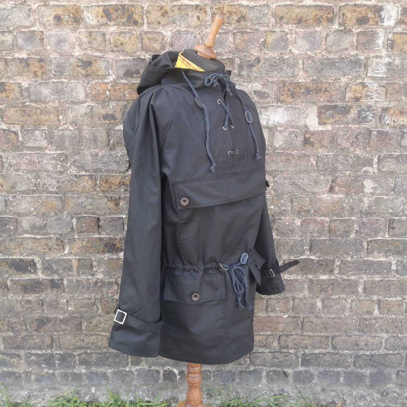 Smock, Scooter Smock, Jacket, Wax Cotton, 1960s Style, Vespa, Lambretta, Made In Italy, Waterproof, Mod 8 Smock, Scooter Smock, Jacket, Wax Cotton, 1960s Style, Vespa, Lambretta, Made In Italy, Waterproof, Mod - Image 8