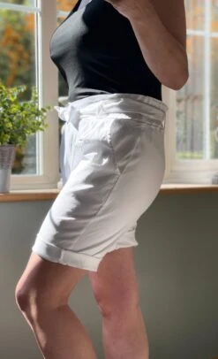 Made In Italy White Paper Bag White Shorts -Fashion Clothing Store il fullxfull.3097963683 h86c