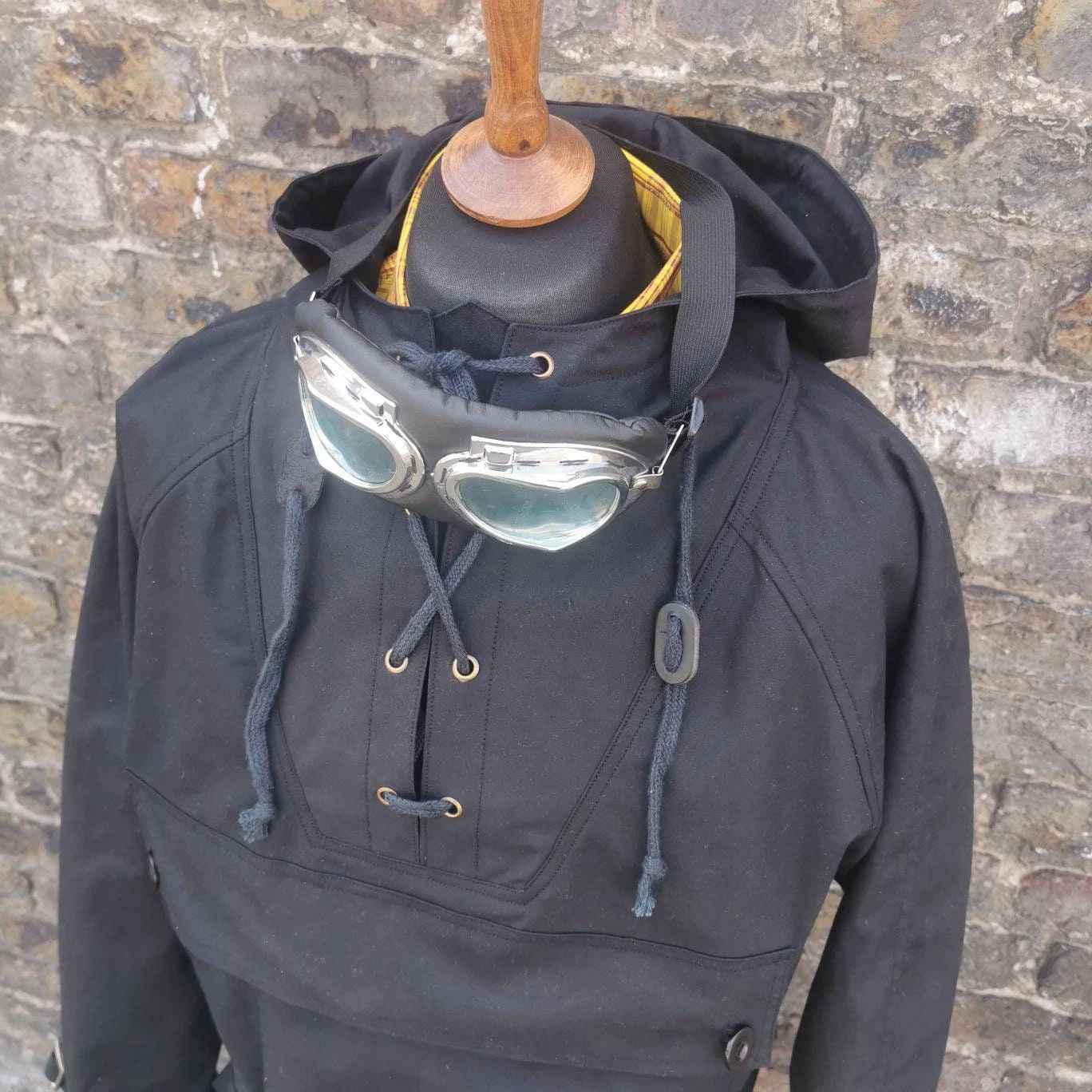 Smock, Scooter Smock, Jacket, Wax Cotton, 1960s Style, Vespa, Lambretta, Made In Italy, Waterproof, Mod 2 Smock, Scooter Smock, Jacket, Wax Cotton, 1960s Style, Vespa, Lambretta, Made In Italy, Waterproof, Mod - Image 2