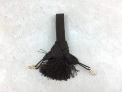 Japanese Haori Himo Cords Ties For Men, Brown, Vintage, For Haori Jacket Kimono