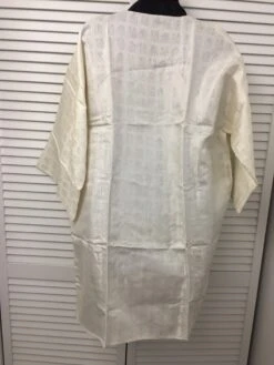 Short Robe Or Jacket Oriental Embossed Pattern In Cream Beige W/ Black Satin Trim Self Belt Side Pocket Never Worn Vintage Oriental Style 13 Short Robe Or Jacket Oriental Embossed Pattern In Cream Beige W/ Black Satin Trim Self Belt Side Pocket Never Worn Vintage Oriental Style -Fashion Clothing Store il fullxfull.3216663238 9t2v
