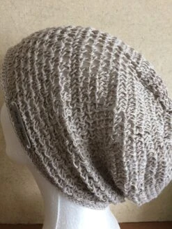 Crochet Hat.Women's Beanie Hat.Knitted Autumn Hat.Crochet Winter Hat.Handmade Hat.Knit Slouchy Hat.Knitted Women's Accessories.Knitted Hat.