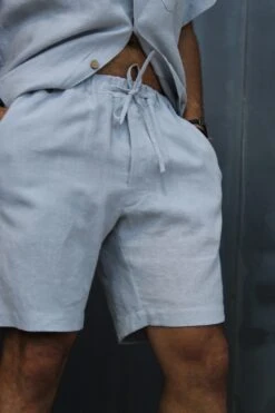 Organic Linen Men's Pajama Set / Mens Gift Pajamas / Dallas Linen Men's Pajamas / Monogram Pajamas. -Fashion Clothing Store il fullxfull.3406631561 j4h9