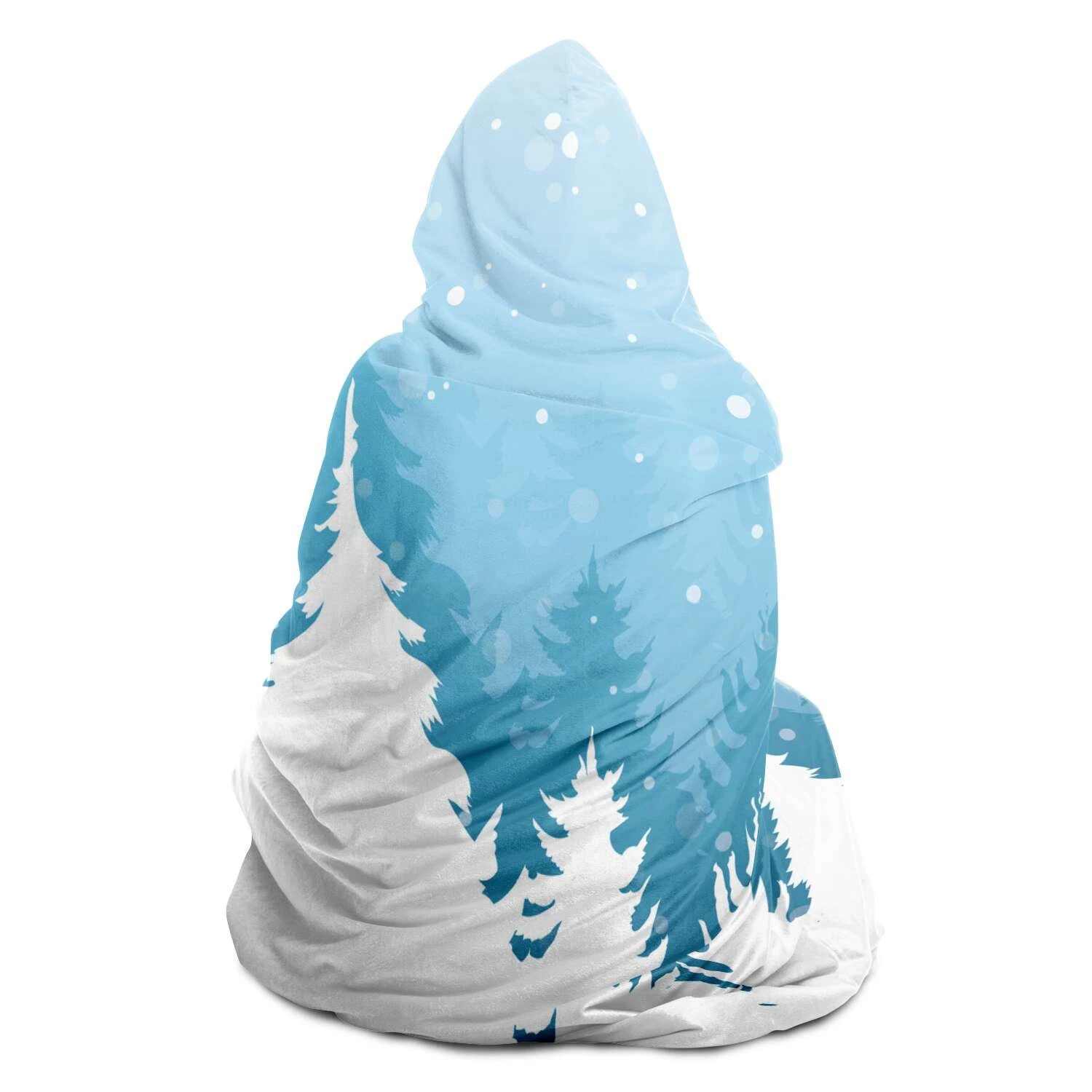 Christmas Trees Blanket Hoodie - Winter Gift For Christmas, Cozy Blanket For Friends And Family, Christmas Movie Watching Blanket Soft 5 Christmas Trees Blanket Hoodie - Winter Gift For Christmas, Cozy Blanket For Friends And Family, Christmas Movie Watching Blanket Soft - Image 5