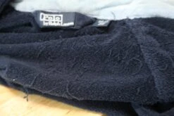 FLAWS Vintage 90s Polo Ralph Lauren Bathrobe Terrycloth Cotton Blue Embroidered -Fashion Clothing Store il fullxfull.3467129526 tlex