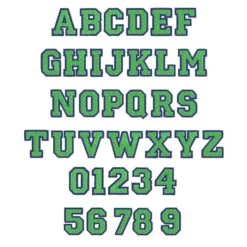 Adult Personalised Embroidered Unisex Urban College Varsity Zip Hoodie - Letterman Style Zip Hoodie - Zoodie -Fashion Clothing Store il fullxfull.3470841563 1rr0