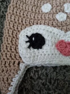 Little Deer Crochet Hat , Handmade Woodland Animal Theme Beanie , Perfect Gift At Any Age -Fashion Clothing Store il fullxfull.3479482004 4l58