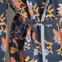 Cotton Printed Mens Bathrobe ,floral Print, 100% Soft Cotton , Dressing Gown , Kimonorobe , Boho Robe ,resort Wear. -Fashion Clothing Store il fullxfull.3538744141 ix7l