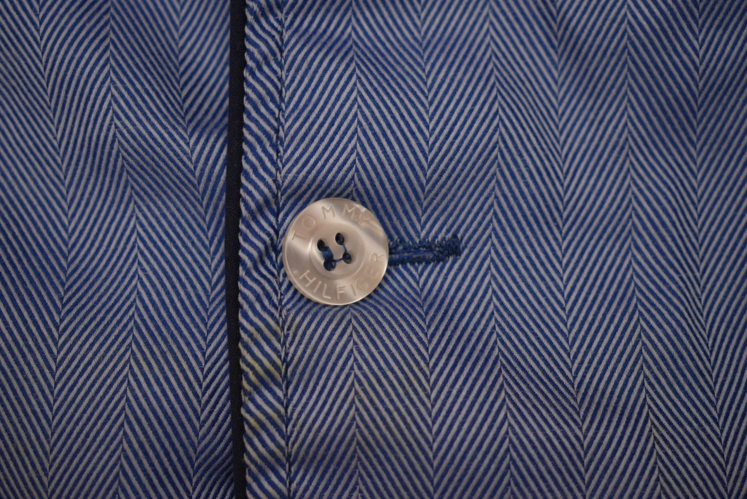 Tommy Hilfiger Pajama Set / Mens Size UK 42 EU 52 L / Man Pajamas Shirt & Pants / Blue Men Sleepwear 8 Tommy Hilfiger Pajama Set / Mens Size UK 42 EU 52 L / Man Pajamas Shirt & Pants / Blue Men Sleepwear - Image 8