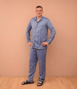 Tommy Hilfiger Pajama Set / Mens Size UK 42 EU 52 L / Man Pajamas Shirt & Pants / Blue Men Sleepwear 11 Tommy Hilfiger Pajama Set / Mens Size UK 42 EU 52 L / Man Pajamas Shirt & Pants / Blue Men Sleepwear -Fashion Clothing Store il fullxfull.3634280265 u9dl