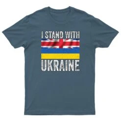 Ukraine Flag TShirt Ukraine And England Brothers Love Peace Mens T-Sirt #EG -Fashion Clothing Store il fullxfull.3740769642 fofr