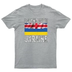 Ukraine Flag TShirt Ukraine And England Brothers Love Peace Mens T-Sirt #EG -Fashion Clothing Store il fullxfull.3740770318 ncus
