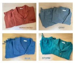 Organic Linen Men's Pajama Set / Mens Gift Pajamas / Dallas Linen Men's Pajamas / Monogram Pajamas. -Fashion Clothing Store il fullxfull.3832605485 hvk6