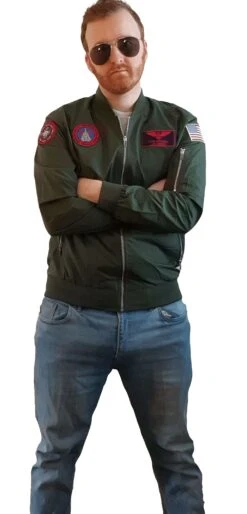 Top Gun Jacket - Maverick Pete Mitchell Motorbike Coat
