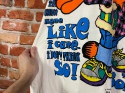 Insane 1995 Garfield All Over Print Freeze Shirt - Fits 2XL - Oversized Single Stitch Hip Hop Grunge Aop Vintage 90s Tee -Fashion Clothing Store il fullxfull.3845433581 riol