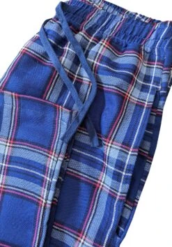 Personalised Hubby And Wifey Blue Pink Tartan Pyjamas Couples Set Husband And Wife Matching Pyjamas PJS Mr And Mrs His And Hers Gift -Fashion Clothing Store il fullxfull.3874309735 ha0r