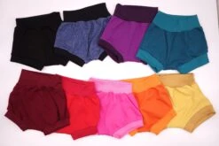 Basic Children's Shorts In Bright And Cheerful Colors, Basic Plain Color Shorts For Boys And Girls.