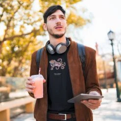 Men's Octopus Alt T-Shirt - Common Octopus Sealife Painting Shirt - Alternative Egirl Clothing - Cottagecore Top - Goblincore Organic Tee -Fashion Clothing Store il fullxfull.3943374681 1zap