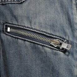 Men's Denim Biker Vest. Black Tee Not Included. Street Wear, Punk, Urban Style, Emo, Skater, Surfer, Biker, Rocker. -Fashion Clothing Store il fullxfull.3967230597 qul5