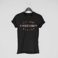 Physiotherapy Shirt, Physiotherapy T-shirt, Physiotherapist Gift, Eat Sleep Physiotherapy Repeat T Shirt -Fashion Clothing Store il fullxfull.4007440724 hadf