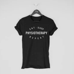 Physiotherapy Shirt, Physiotherapy T-shirt, Physiotherapist Gift, Eat Sleep Physiotherapy Repeat T Shirt -Fashion Clothing Store il fullxfull.4007440804 nag7