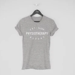 Physiotherapy Shirt, Physiotherapy T-shirt, Physiotherapist Gift, Eat Sleep Physiotherapy Repeat T Shirt