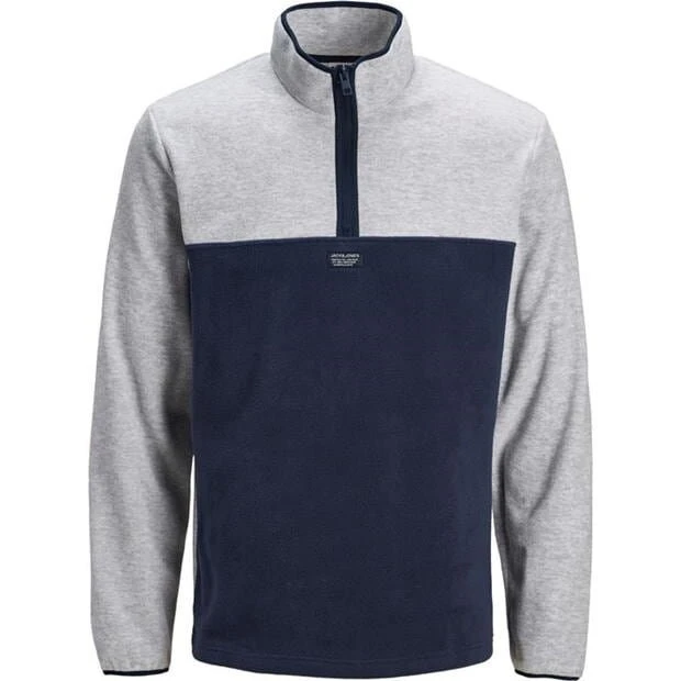 Mens Fleece By Jack And Jones Comfortable Stylish Quarter Zip Size 2XL= Chest 50/52 Aprox 2 Mens Fleece By Jack And Jones Comfortable Stylish Quarter Zip Size 2XL= Chest 50/52 Aprox - Image 2