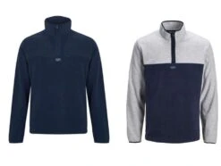 Mens Fleece By Jack And Jones Comfortable Stylish Quarter Zip Size 2XL= Chest 50/52 Aprox