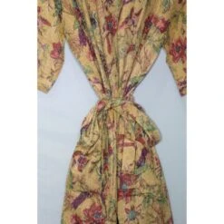 Indian Kantha Kimono,Bathrobe Japanese Kimono Cotton Handmade Women Kimono Bird Print -Fashion Clothing Store il fullxfull.4043488152 6xd8