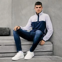 Mens Fleece By Jack And Jones Comfortable Stylish Quarter Zip Size 2XL= Chest 50/52 Aprox 9 Mens Fleece By Jack And Jones Comfortable Stylish Quarter Zip Size 2XL= Chest 50/52 Aprox -Fashion Clothing Store il fullxfull.4068363235 fste