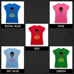 Roots I Am Kunta Kinte Slavery American Family Novel TV Show Saga Unofficial Womens T-Shirt Available In 9 Colour Choices 8 Roots I Am Kunta Kinte Slavery American Family Novel TV Show Saga Unofficial Womens T-Shirt Available In 9 Colour Choices -Fashion Clothing Store il fullxfull.4069652828 rked