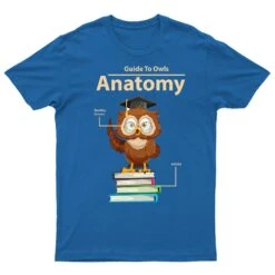 Guide To Owls Anatomy Birds Nature Lover Mens Tshirts Unisex Tee Top #A -Fashion Clothing Store il fullxfull.4084454355 n58r