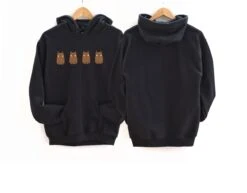 Un Deux Trois Cat Hoodie,Crazy Cat For Ladies Hoodie,Cat Lover Jumper Hoodie ,Womens Cat Hoodie,French Cat Hoodie,Cat Owner Gift Hoodie -Fashion Clothing Store il fullxfull.4160510603 re9r