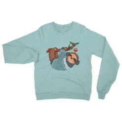 Christmas Sweatshirt, Sloth Sweatshirt, Cute Animal Christmas Jumper, Xmas Sweatshirt For Men Women, Christmas Gift -Fashion Clothing Store il fullxfull.4161159208 7iqw