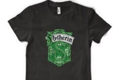 Free Personalisation Harry Potter Slytherin House Chamber Stone Hogwarts Wizard Adults And Kids Unisex T Shirt UK Sizes