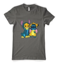 Free Personalisation Lion King Stitch Cute Simba Mashup Adults And Kids Unisex T Shirt UK Sizes -Fashion Clothing Store il fullxfull.4270143386 7csa