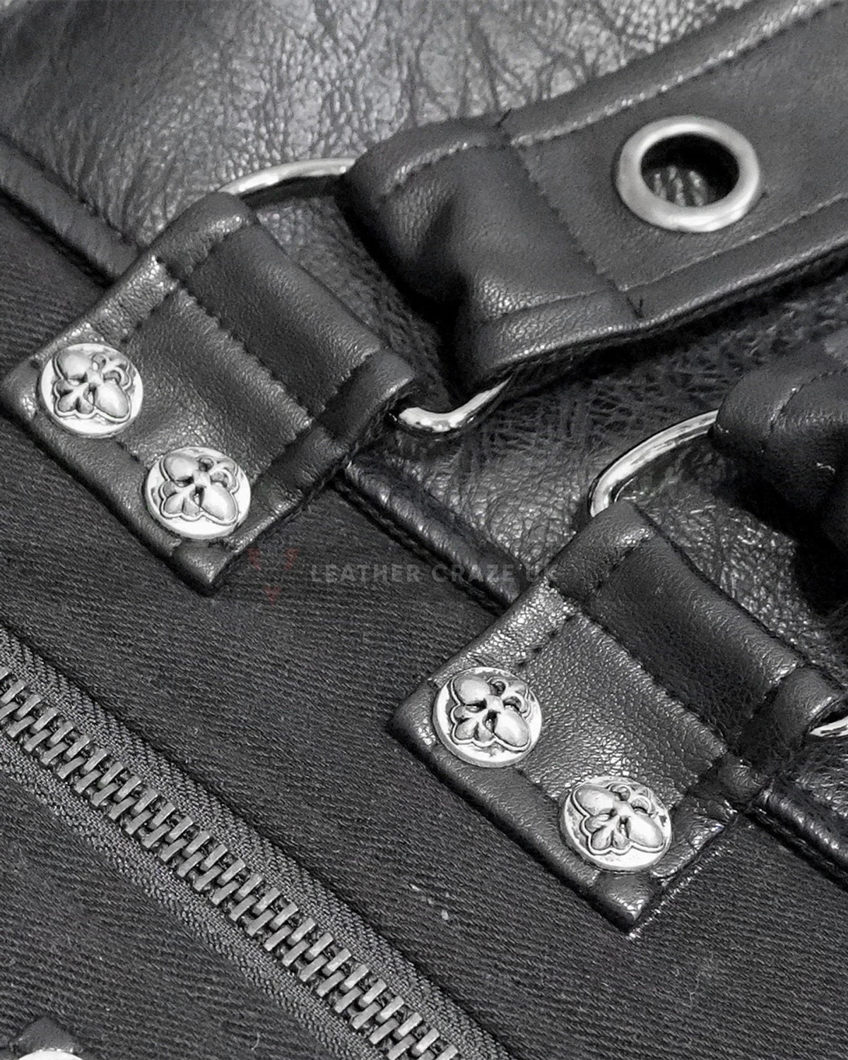 Men's Black Genuine Leather Trench Coat - Handmade Gothic Vintage Coat - Steampunk Winter Long Coat - Classic Black Overcoat - Gift For Him 6 Men's Black Genuine Leather Trench Coat - Handmade Gothic Vintage Coat - Steampunk Winter Long Coat - Classic Black Overcoat - Gift For Him - Image 6